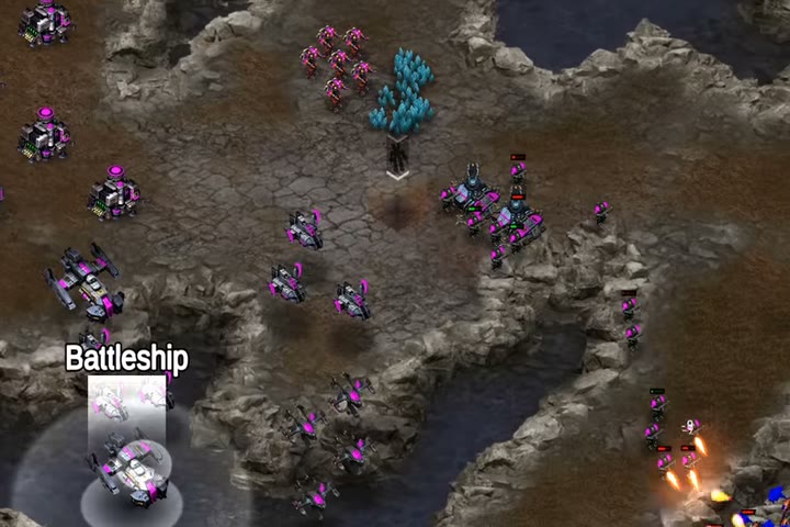 canyon battleship raid