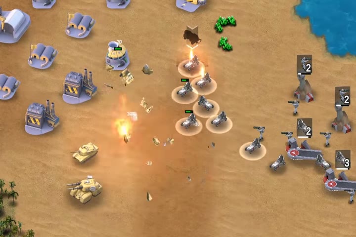 desert armored push